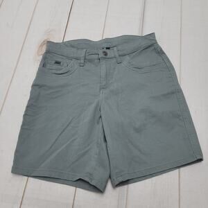 Kuhl Kontour shorts green 8" midi active stretch women's 6